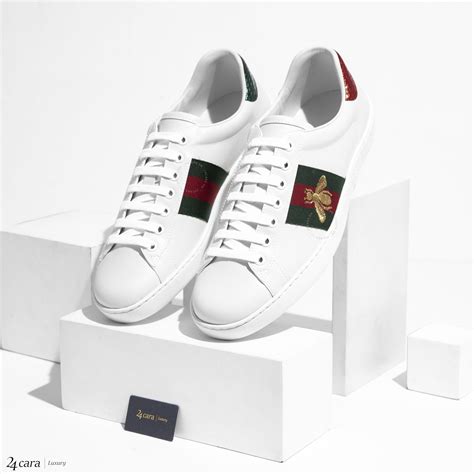 gucci ace unisex|Gucci ace bee embroidered.